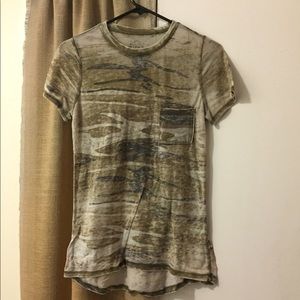 CAMO burnt out tee